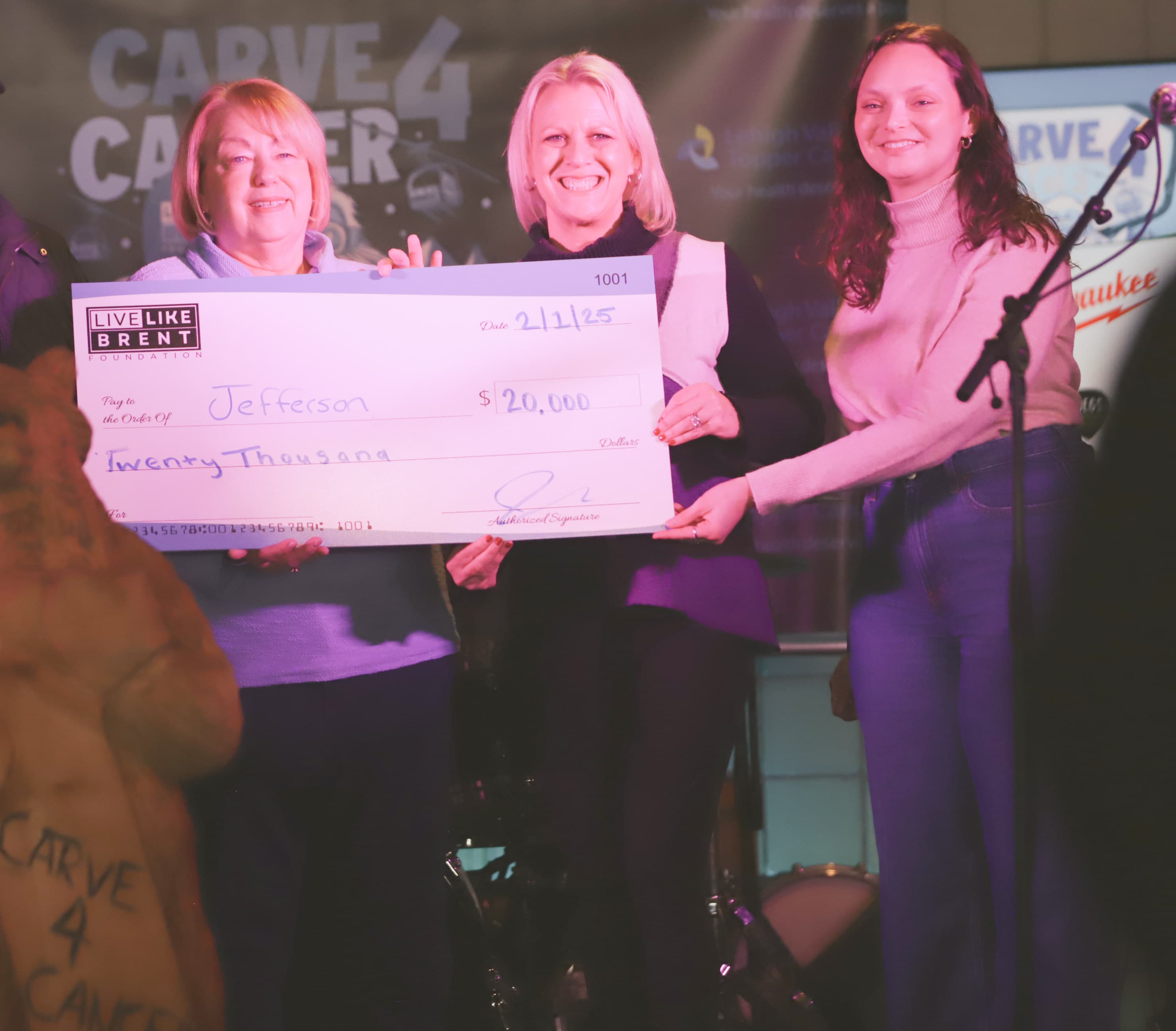 LLBF working with hospital staff