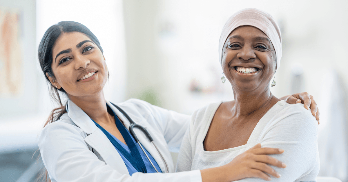 Patient receiving care